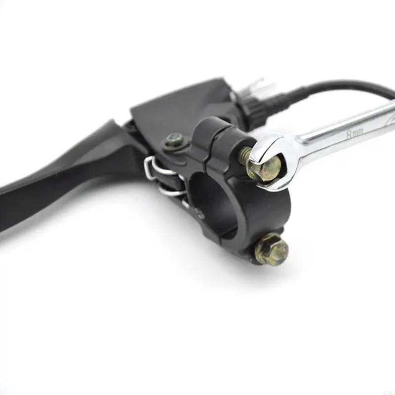 57BA Skateboard Riding Bike Brakes Lever Durable 2 Wires Left Right E-Bike Electric Brake Lever Replacement Parts 2x