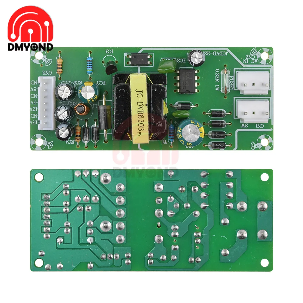 For EVD/DVD Universal Power Supply Board Switching Power Supply +5V +12V -12V Circuit Module