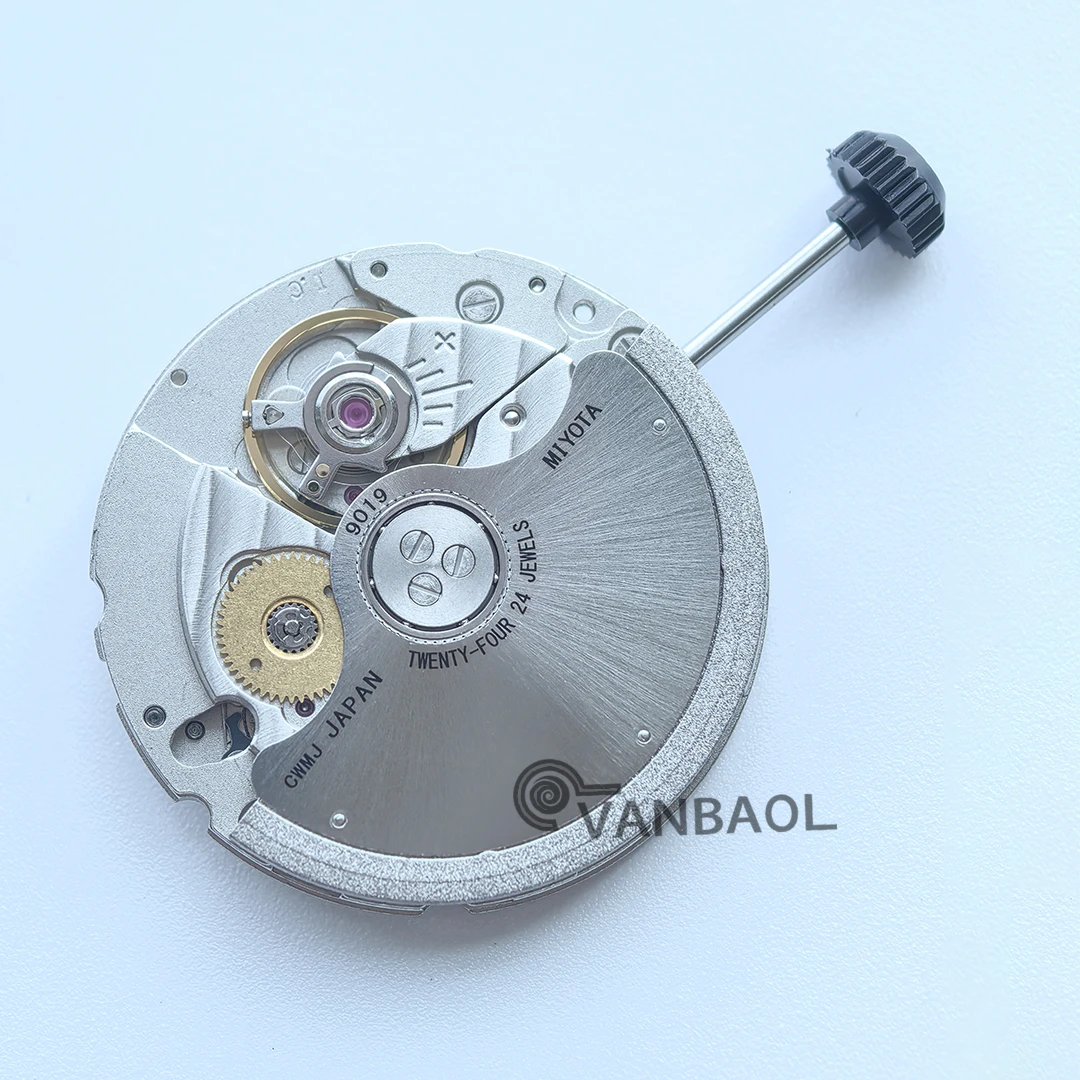 

2025 New Mi-yota 9019 Watch Movement Genuine Original Mouvement Automatic Movement Mechanical 3 Hands Watch Parts