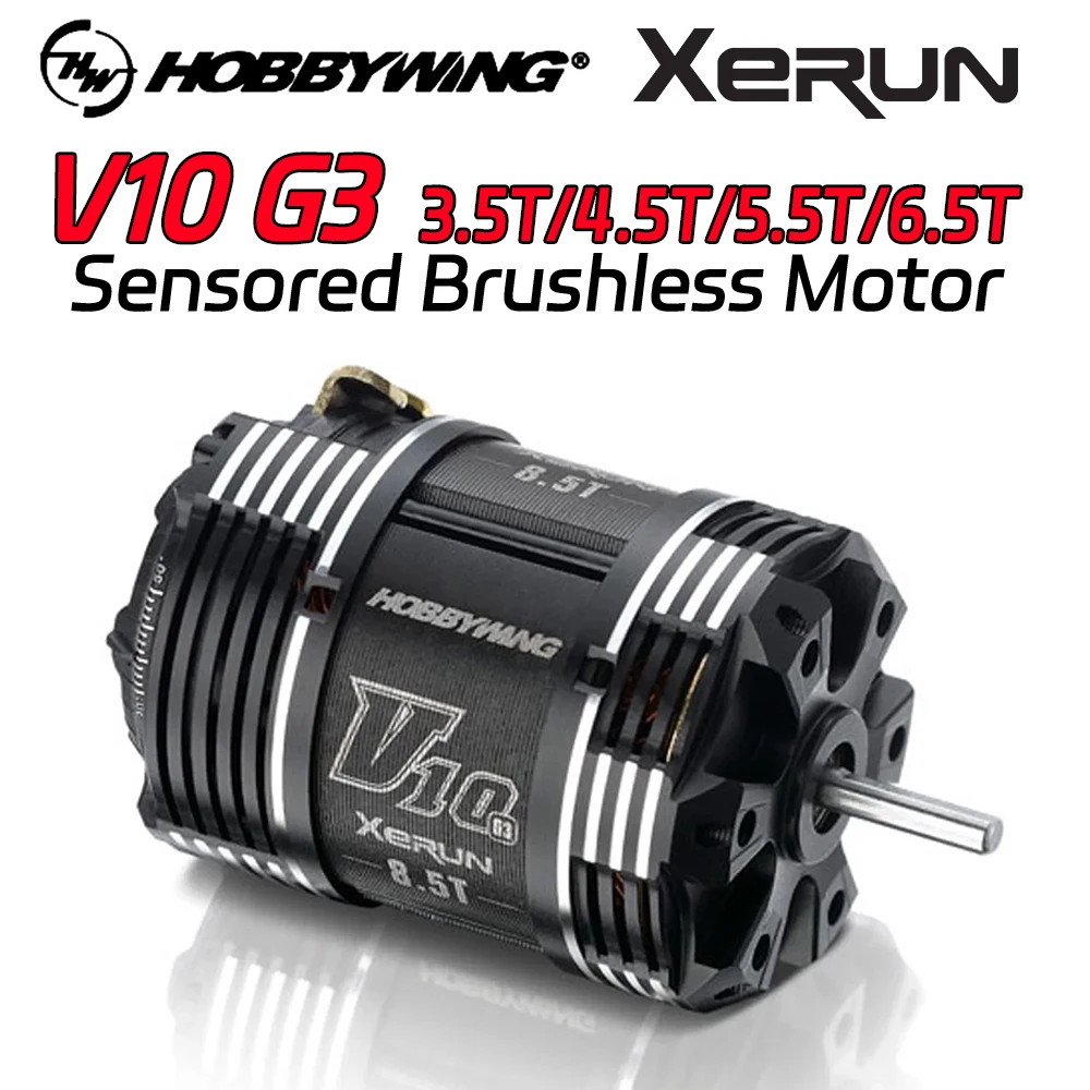 Hobbywing XeRun V10 G3 Sensored Brushless Motor For 1/10 1/12 RC Electric Remote Control Model Drift Racing Accessories