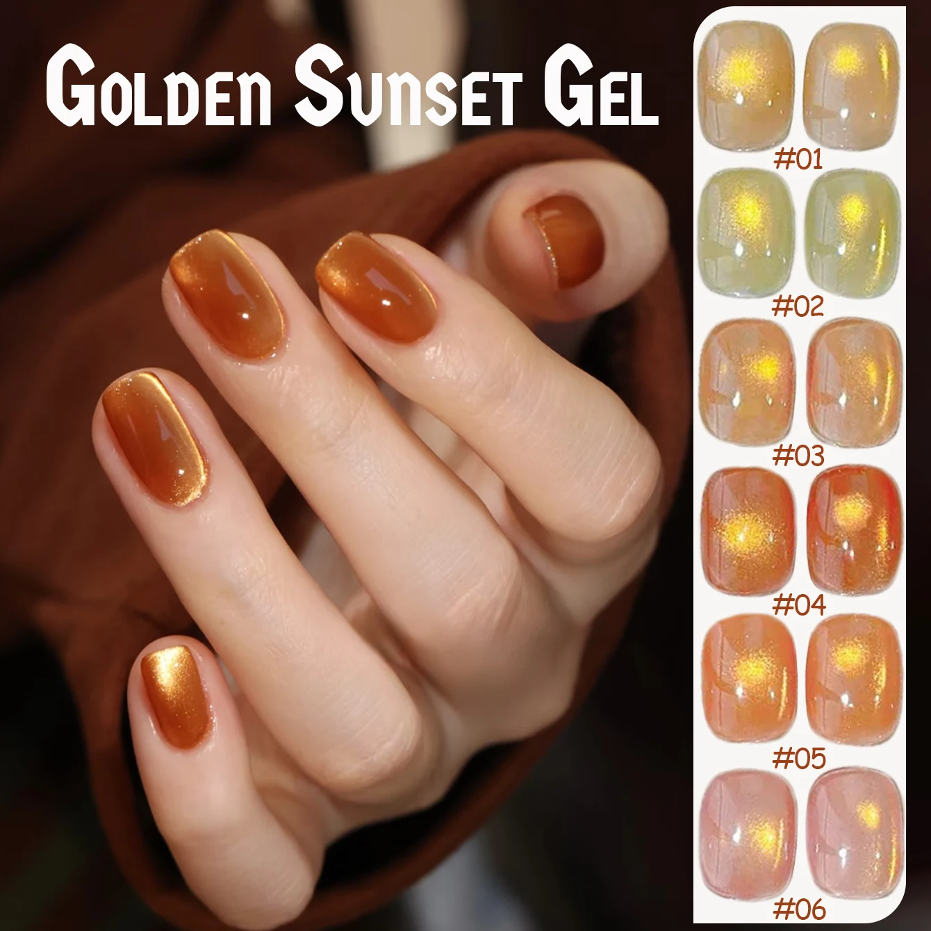 WS 1-6개 10ml 판타지 컬러 캣 마그네틱 젤 스프링 울트라 샤인 소크 오프 UV 젤 세미 퍼머넌트 매니큐어 네일 아트 바니쉬