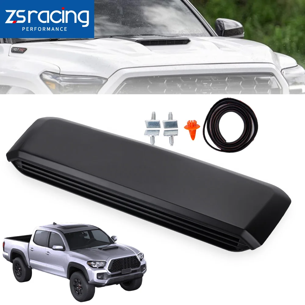 

Front Upper Hood Scoop Duct Intake Air Vent Duct 7618104900 Replacement For 2016-2022 Toyota Tacoma TRD Replaces LKT195