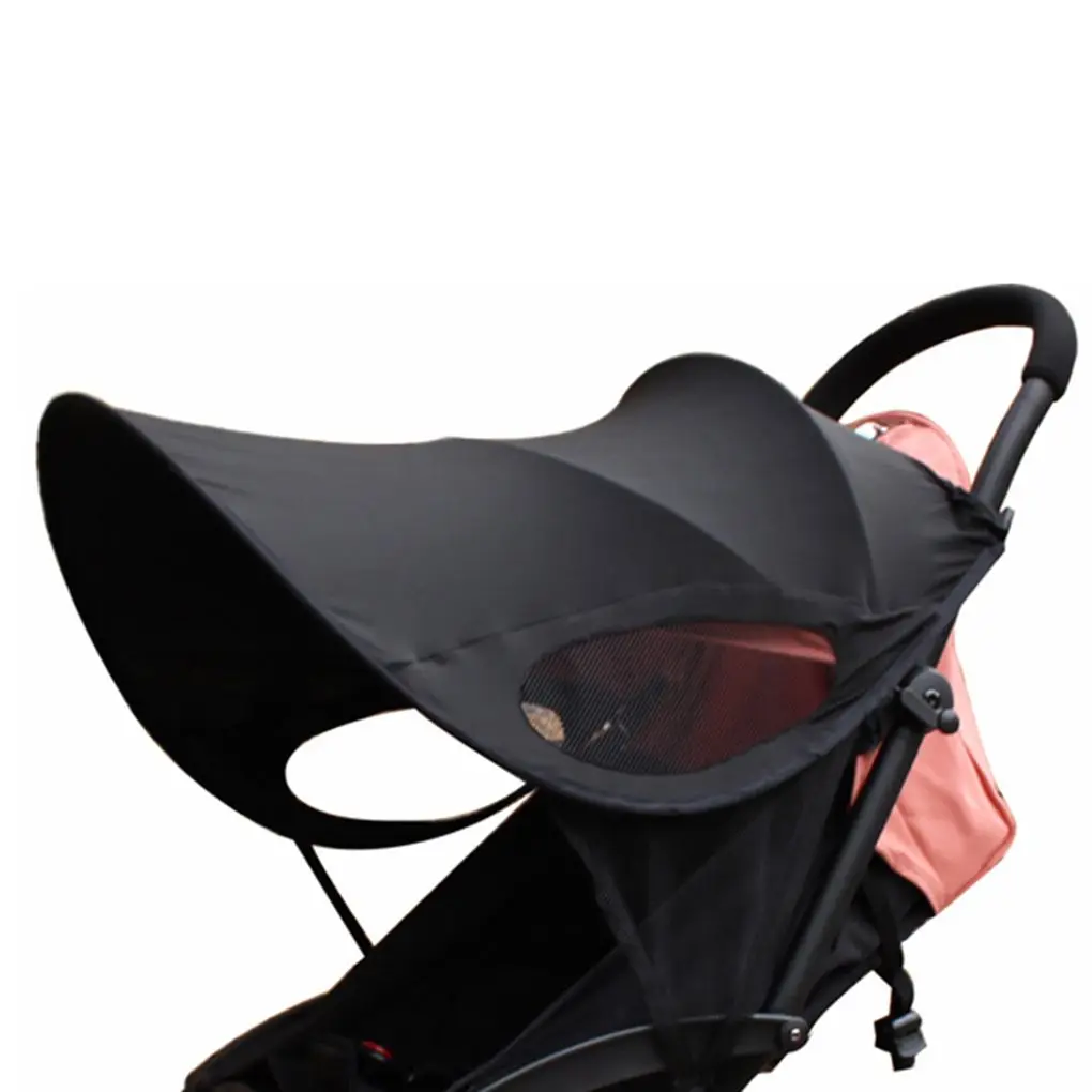 

Anti UV UPF50 Lycra Fabric Cotton Baby Infants Strollers Sun Shade Summer Seat Good Elastic Sun Canopy