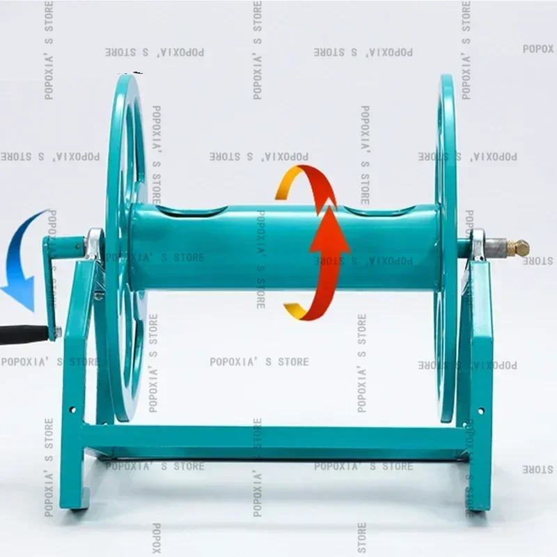 Agricultural Dosing Pipe Electric Remote Control Manual Collecting Frame Water   Storage  Reel