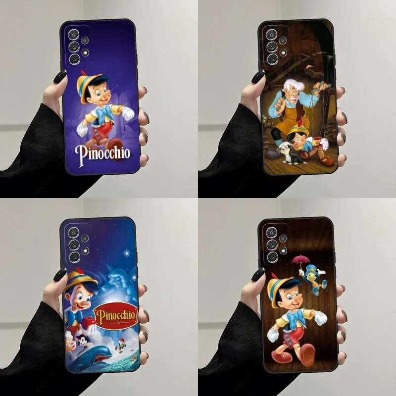 Pinocchio Phone Case For Samsung Galaxy S21 S22 S30 S23 S20 Ultra Fe S10 S8 S9 Note 10 20 Pro Plus Cover