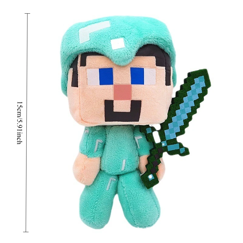 Популярная новинка: плюшевая игрушка Крипер из Minecraft, аниме-фигурка, мягкая игрушка-подушка, подарок на Рождество или праздники
