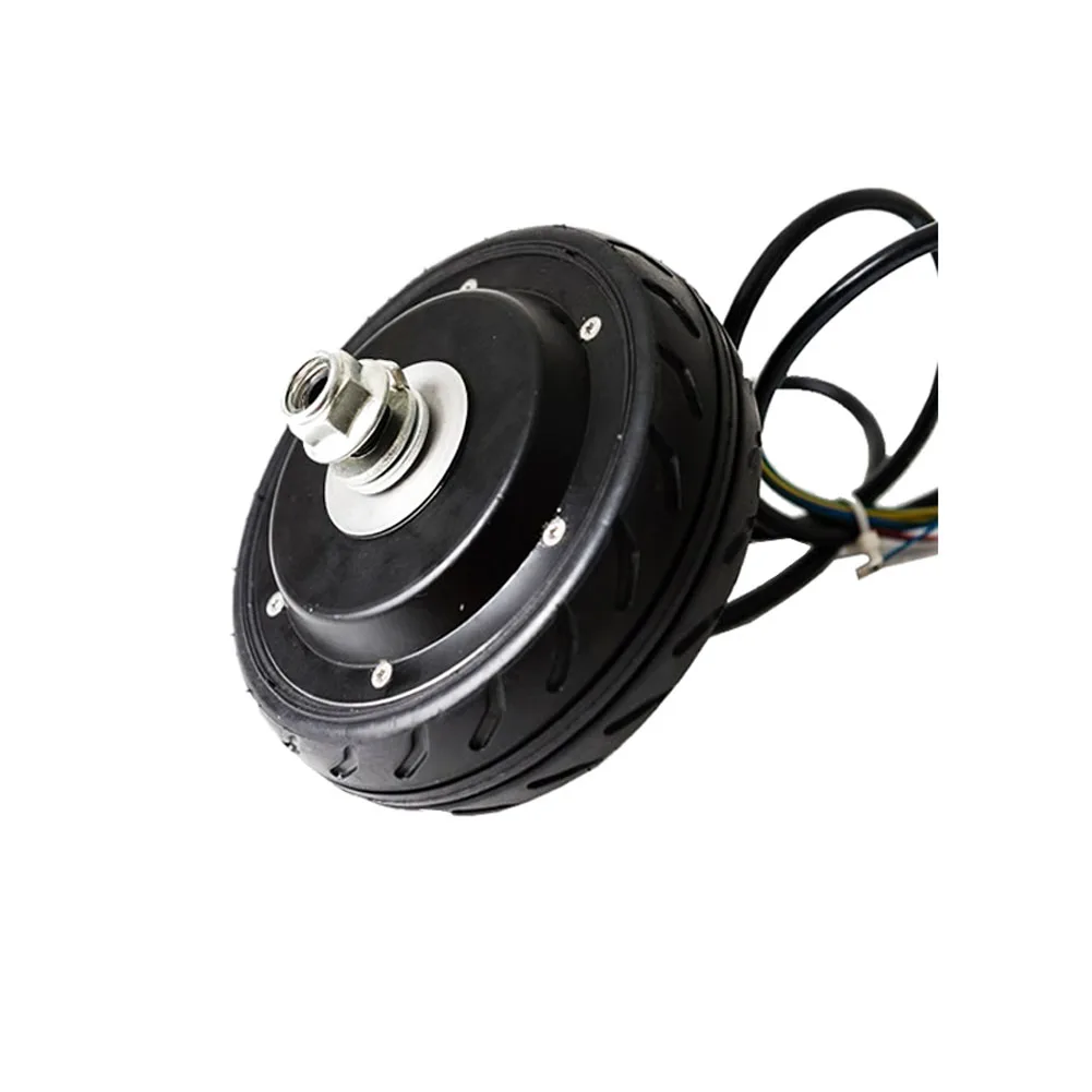 Electric Scooter Hub Motor Wheel Conversion Kits 5inch Dual Shaft High Speed 24V/36V 250W Wheel in Motor Controller Throttle Kit