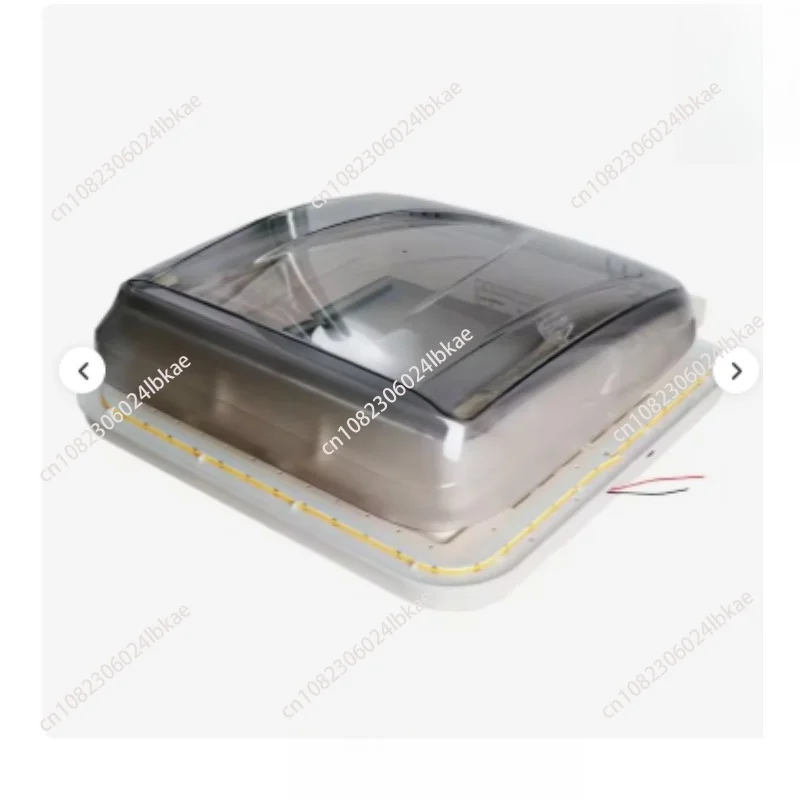Commercial Vehicle Breathable Sunroof with Privacy Curtain with Insect Mesh Acrylic Aluminum Alloy Material with LED Light AAAAA