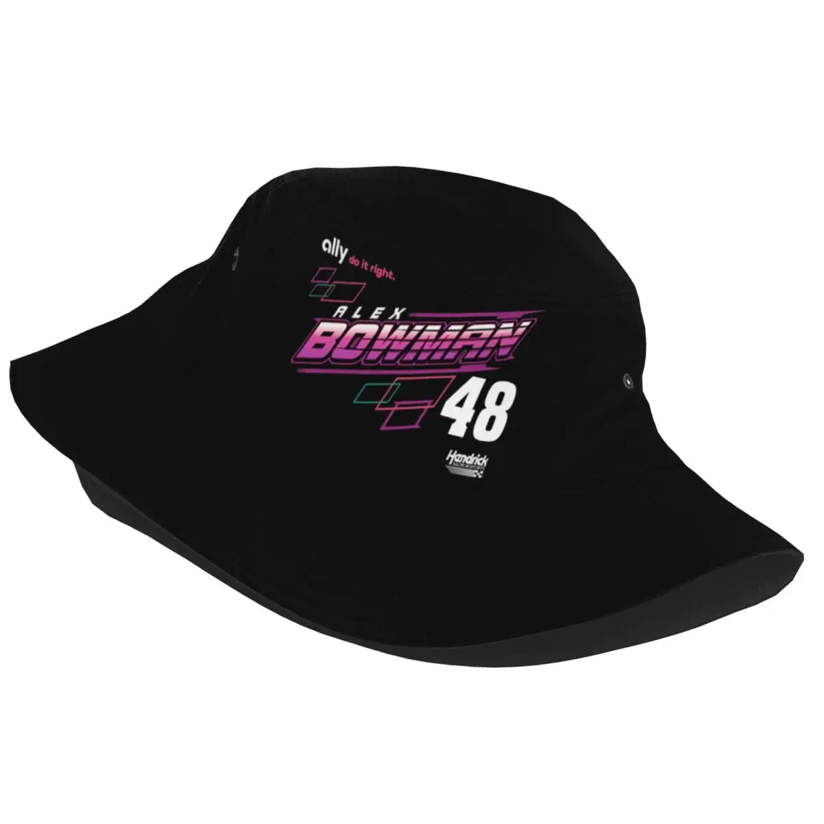 Alex Bowman 48 Fishermans Cap Outdoor Bucket Hats Fishing Hat Foldable Hip Hop Beach Sun Hats for Women Men