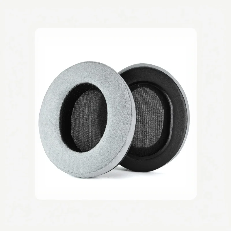 Super Soft Breathable Fabric Ear Pads Headphone Replacement Cushion Earpads Compatible With Audio Technica ATH MSR7 WS660BT