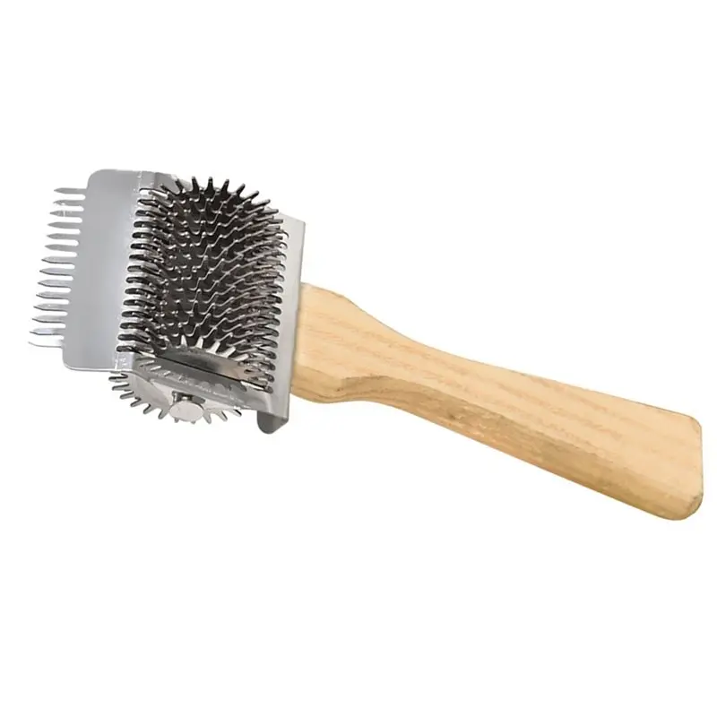 DTA4-Honey Harvesting Tool For Efficient Honey Collection By Beekeepers-Gear Uncapping Fork Multi-Function