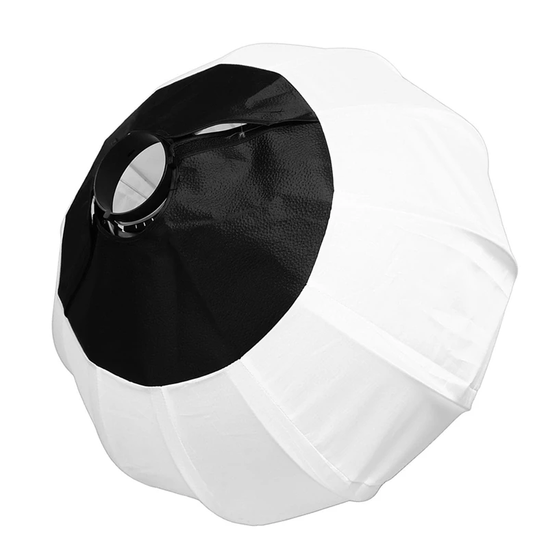 Modulador de luz softbox lanterna de 65 cm para interface Bowens ideal para transmissão ao vivo e gravação de vídeo