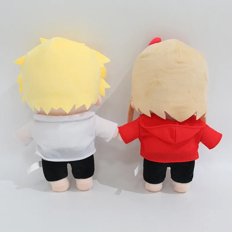 Anime Power Denji Plush Toy Cartoon Plushie Doll Stuffed Figure Soft Sleeping Pillow Cushion Gift for Fans Birthday Christmas