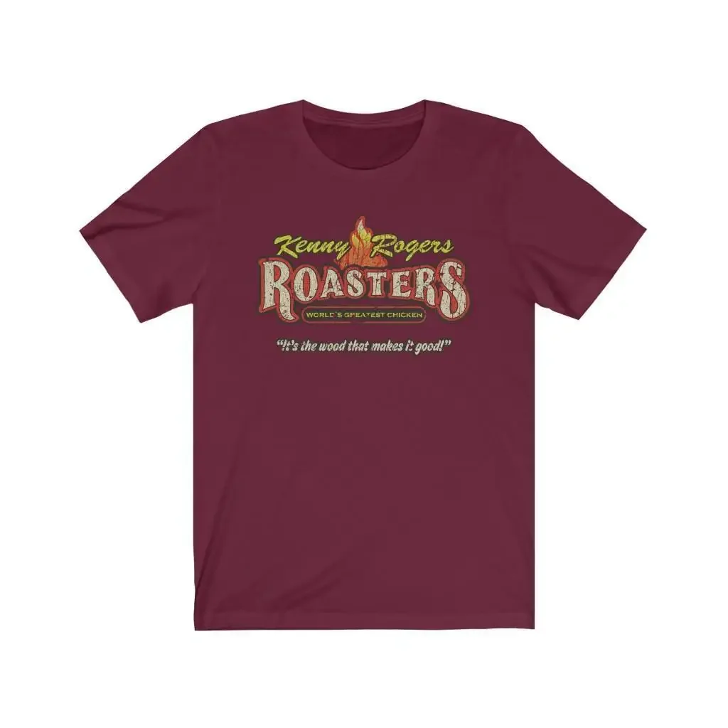 Kenny Rogers Roasters 1991 Vintage Men's T-Shirt