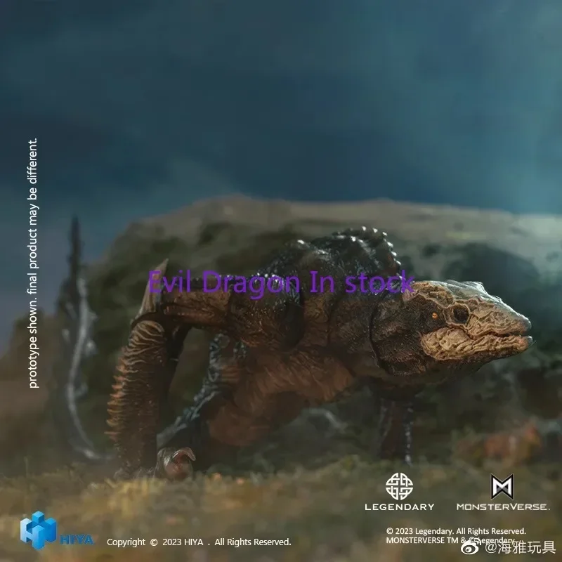 

In Stock HIYA SKULLCRAWLER Skull Island Kong Vs. Godzilla Movie Character Model Toy Art Collection Original Collection Gift