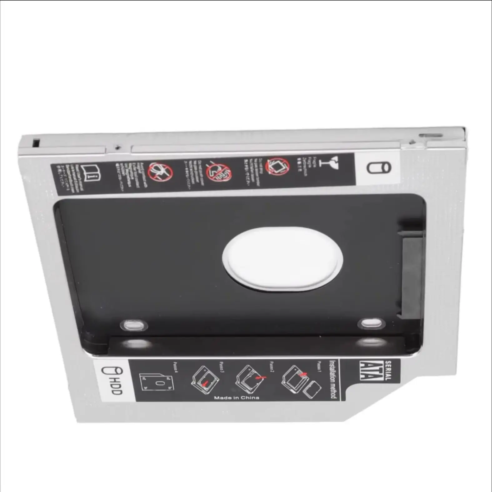 

9,5 мм 2-й жесткий диск HDD SSD оптический бак Caddy кронштейн для Lenovo IdeaPad Z500 Z500t Z510 Z510t Y500 Y500N Y510P 510-151SK 80SR