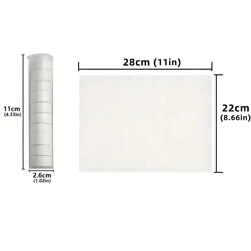 10PCS Tube Compressed Facial Towels Soft Disposable Face Towel Portable Travel Tissue Strong Absorbent Cleaning Towels