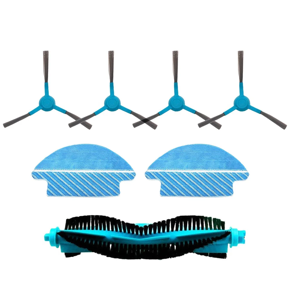 1set Side Brushes With Rags Filters Roller Brush For Cecotec For Conga 3290 3490 3690 Vacuum Cleaner Home Cleaning Tools