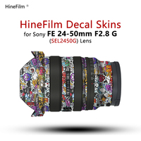 for Sony FE24-50 F2.8 G Lens Sticker 24-50 Lens Wrap Cover for Sony FE 24-50mm F2.8 G Lens Protector Skin SEL2450G 2450 Sticker