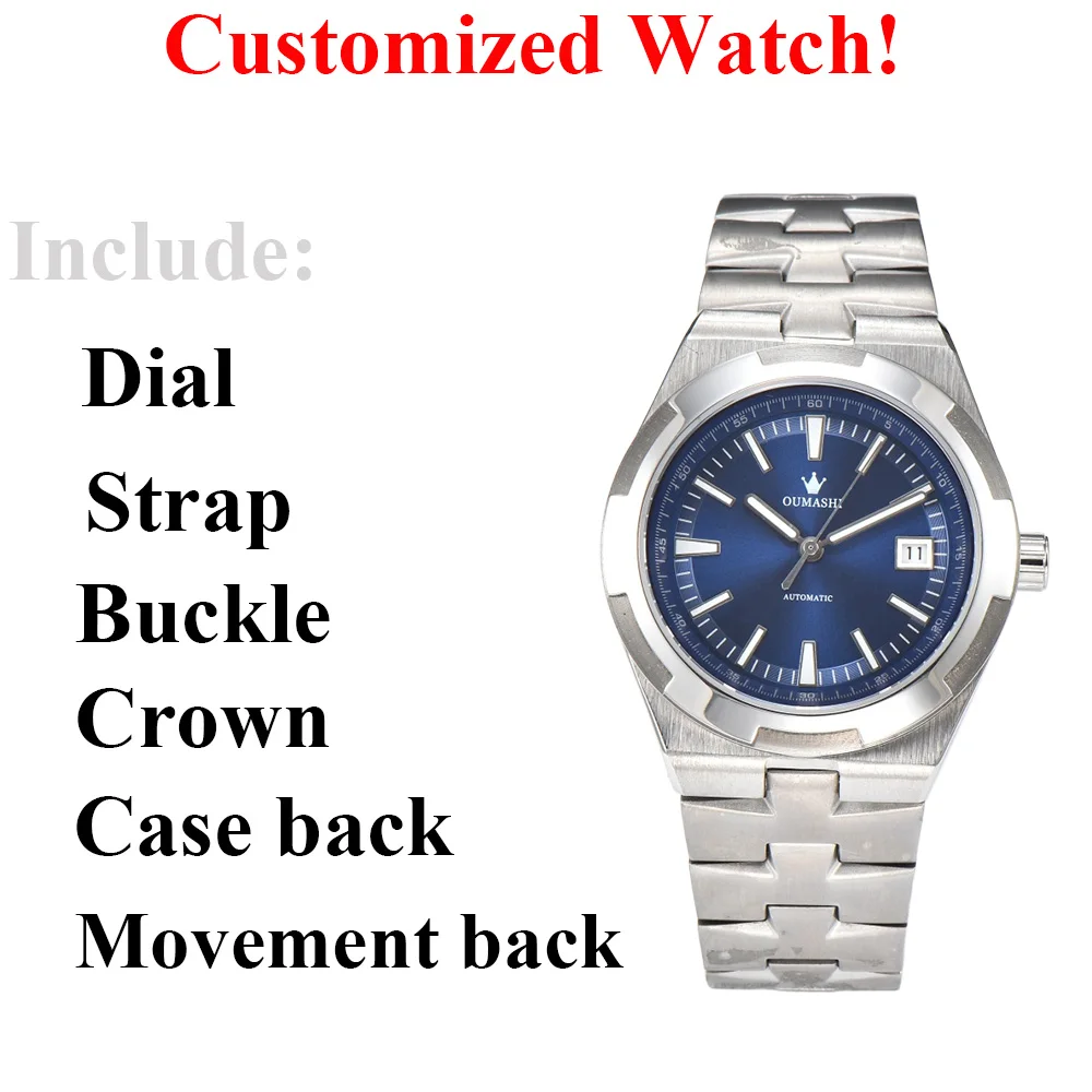 Customized 41mm watch watches  for men Miyota 8215 automatic movement mechanicalautomatic watch overseas watch 10Bar waterproof