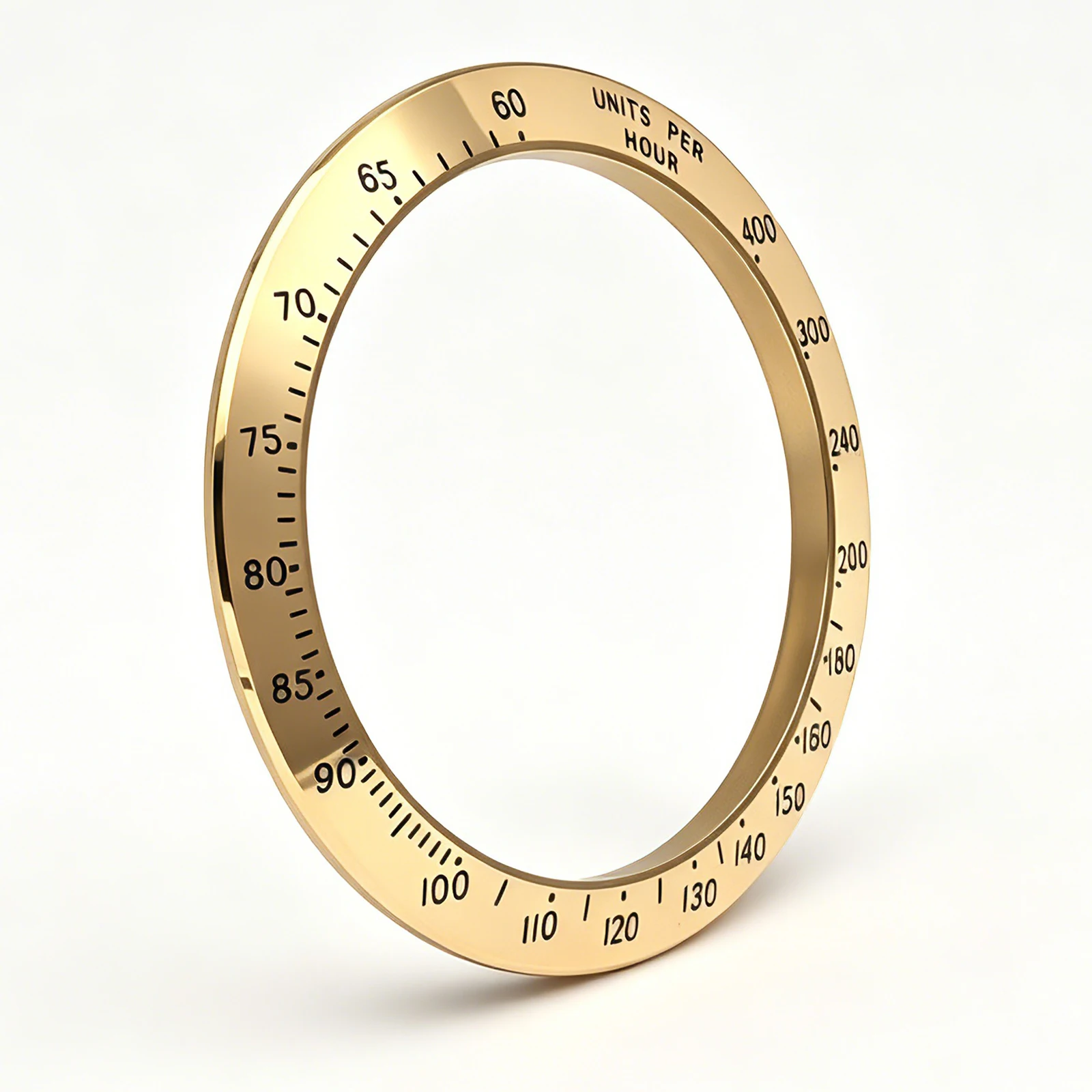 Daytonna 116503 116508 Gold Bezel, 18K Plated Stainless Steel Replacement for RLX 40mm, Aftermarket Watch Parts