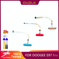 New Original Doogee S97 Pro Cell Phone Fingerprint Home Button Components Sensor Flex Cable Repair Accessories