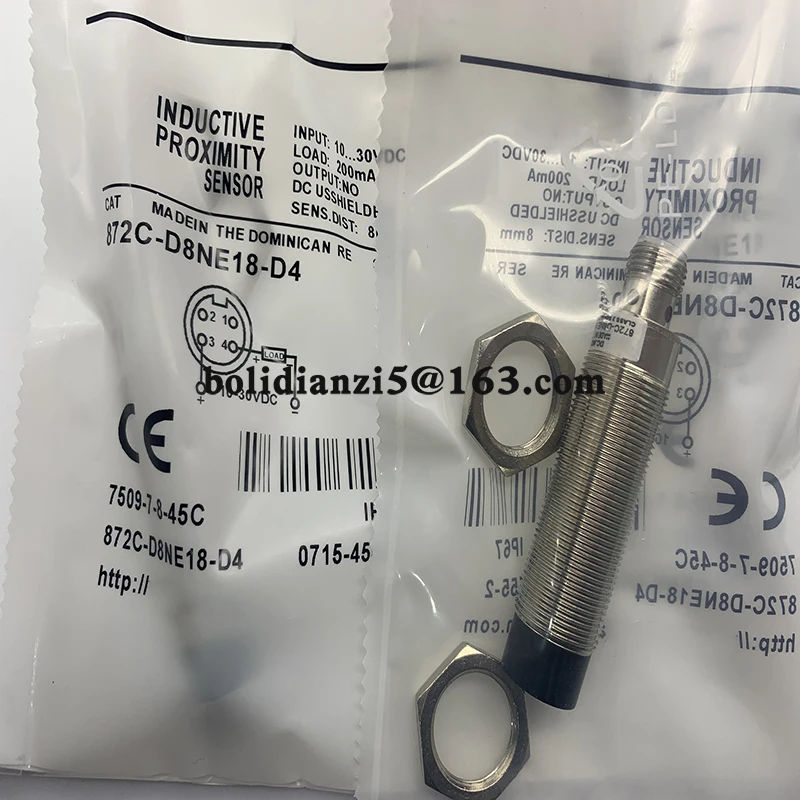 

New proximity switch sensor 872C-D8CE18-A2 872C-D8CE18-D4 872C-D3NE12-D4 In stock