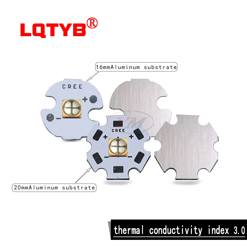 UV-LG 5050 세라믹 램프 비드, 낚시 램프 지폐 탐지기, 고형 살균 램프, 4 인 1, 365nm, 10W