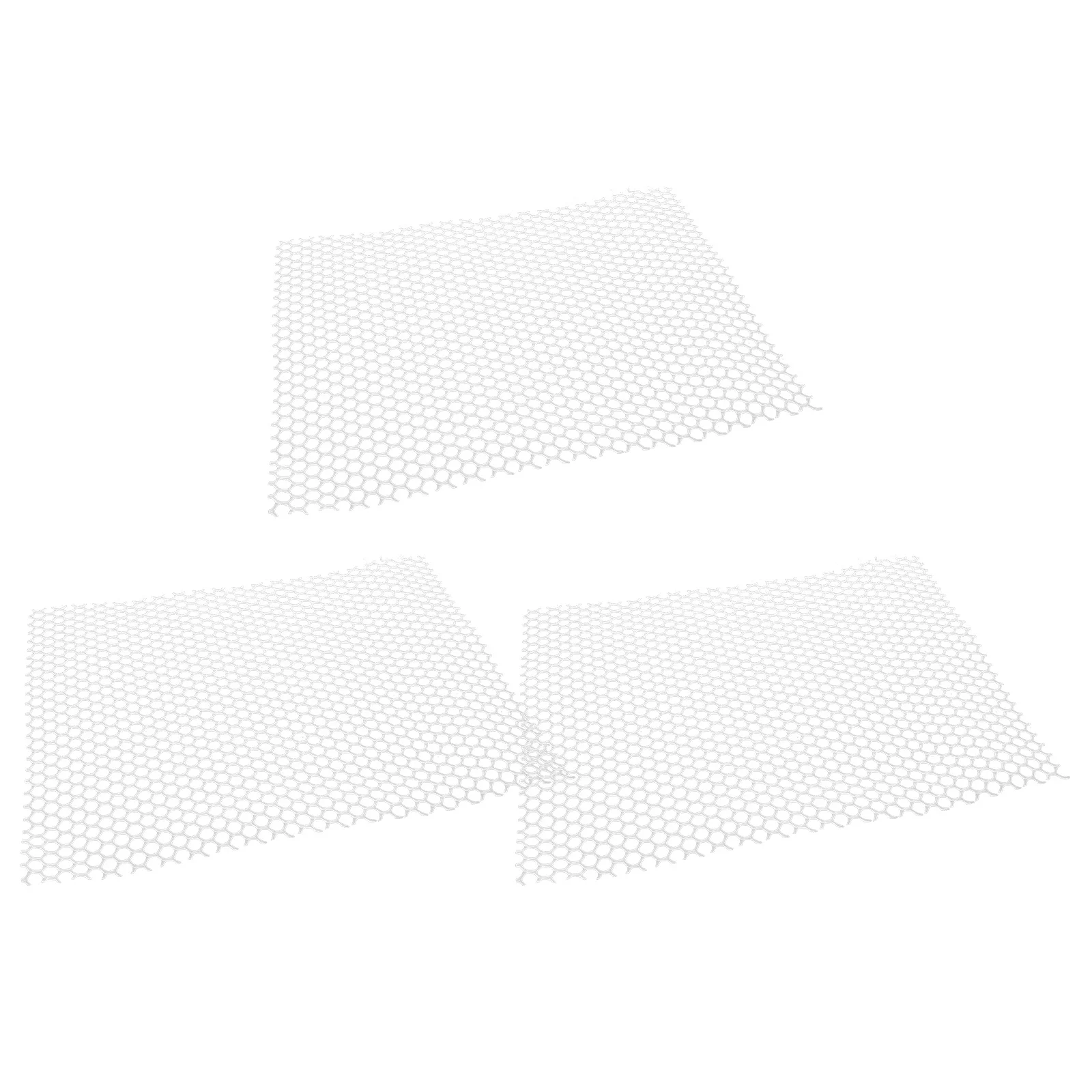 

3Pcs Pet Mats Non-Slip Dog Cage Mat Hollow Design Anti-Bite Wear-Resistant Pet Bathroom Drain Pad Dog Cage Mat