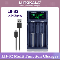 New LiitoKala Lii-500 PD4 PL4 402 202 S1 S2 battery Charger for 18650 26650 21700 AA AAA 3.7V/3.2V/1.2V lithium NiMH battery