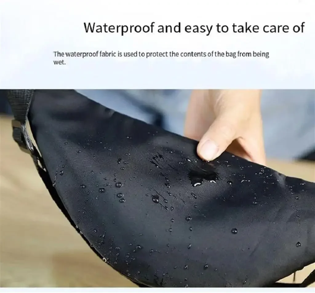 Picture 5: Women's Sports Waist Bag Waterproof e Phone Mens Large Capacity Diagonal Chest