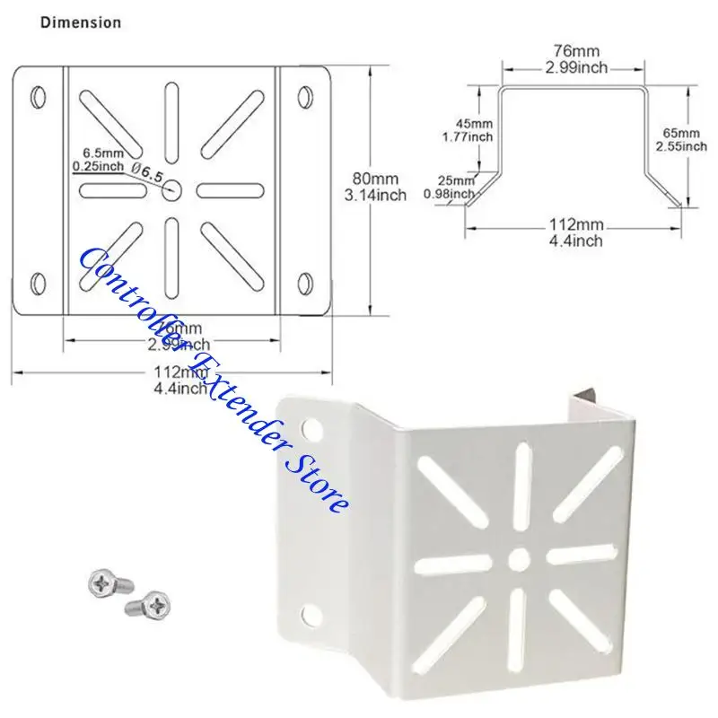 N84B Cámara ajustable resistente intemperie para montaje en pared con posicionamiento flexible