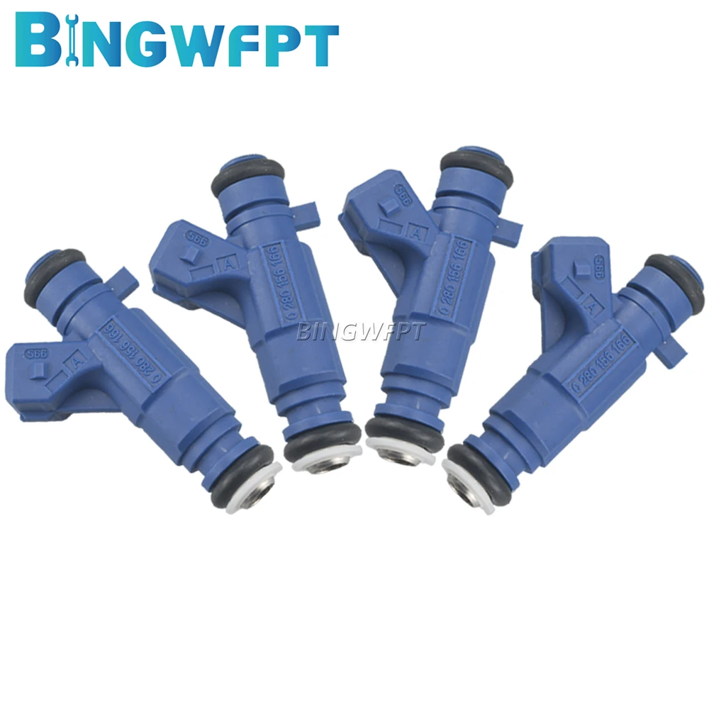 4 X Fuel Injector For Mitsubishi Carisma Colt V Lancer VI For BYD F3 Zotye 5008 1.5L Car Engine Nozzle 0280156166