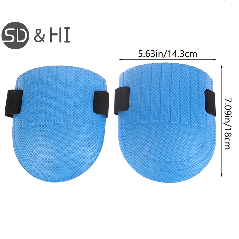 1Pair Knee Protection Pad Working Soft Foam Padding Tile Mud Worker Knee Paste Floor Brick Artifacts Moisture Thickening Kneepad