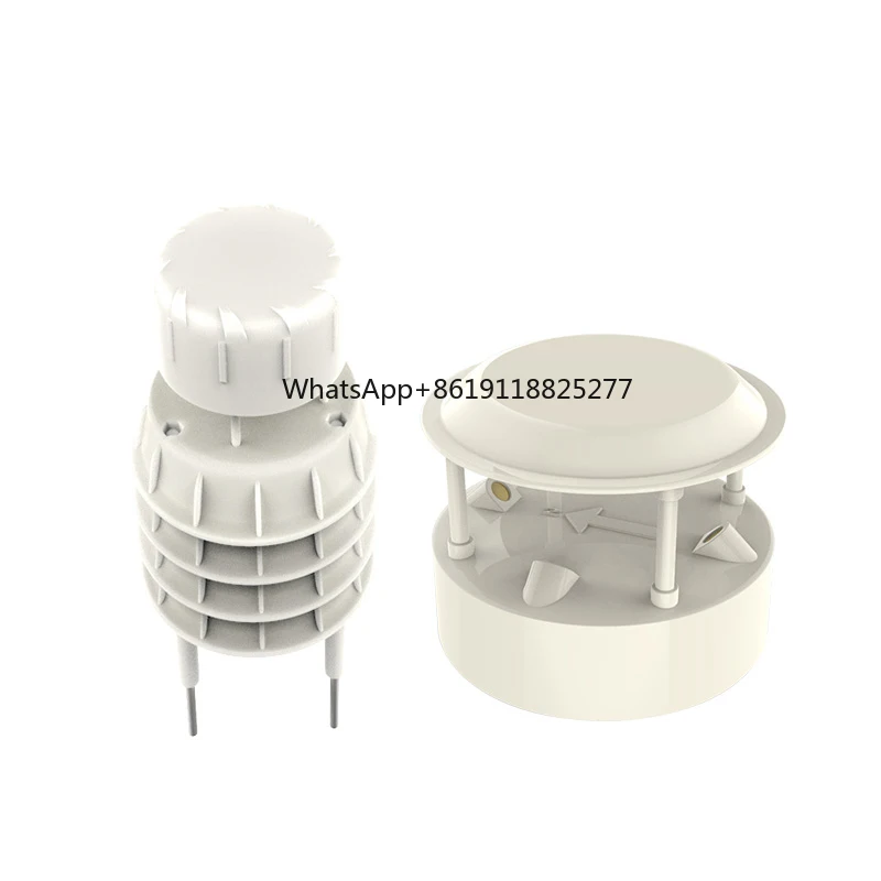 Ultrasone Windsnelheid En Richtingssensor Geautomatiseerde Meteorologische Sensor Klein Weerstation Windrichting Anemometer