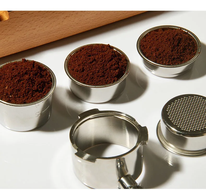 51mm Bottomless Portafilter For Delonghi Coffee Machine EC9335/EC9665/EC9155 Coffee Filter Holder Coffee Barista Accessories