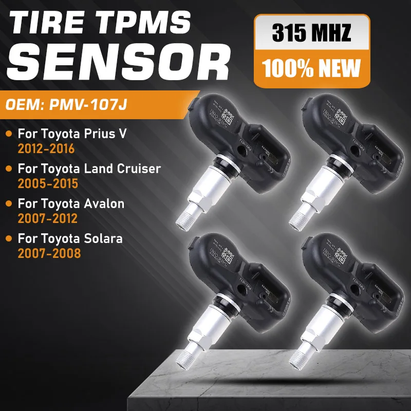 

Car TPMS Tire Pressure Sensor For Toyota Prius V 2012-2016 Toyota Land Cruiser 2005-2015 Toyota Avalon 2007-2012 Toyota Solara