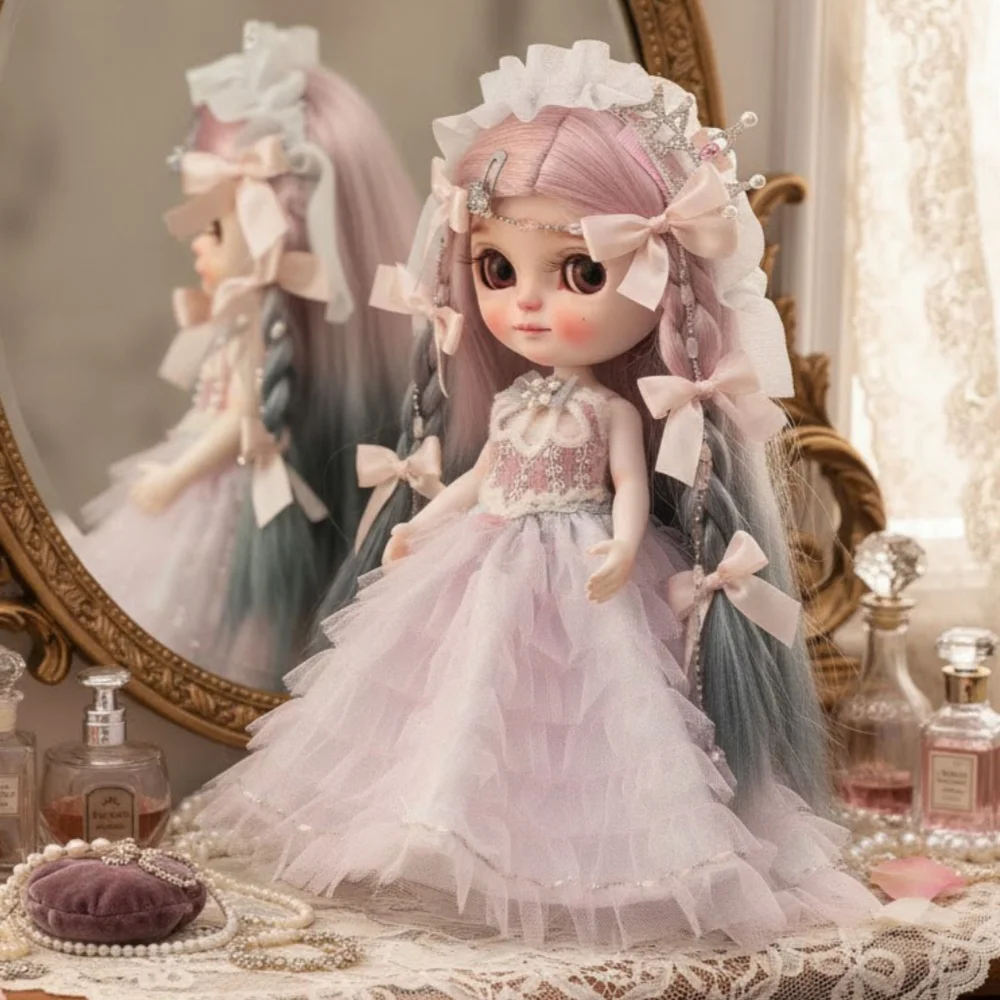 Cloveray 12 بوصة دمية الخزف الأصلية لطيف نابض بالحياة الجنية السيراميك دمية جميع دمية السيراميك اليدوية الأعمال الفنية عالية الجودة هدية #1