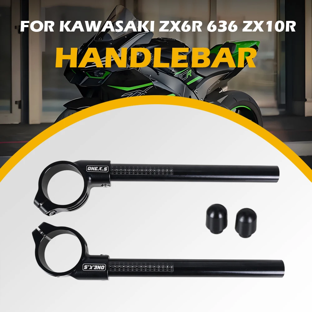 

7 градусов, 0 градусов, 50 мм/клипсы на руль мотоцикла, зажимы для вилок для KAWASAKI ZX6R 636 (2003-2008) (2013-2023) ZX10R 2004-2023
