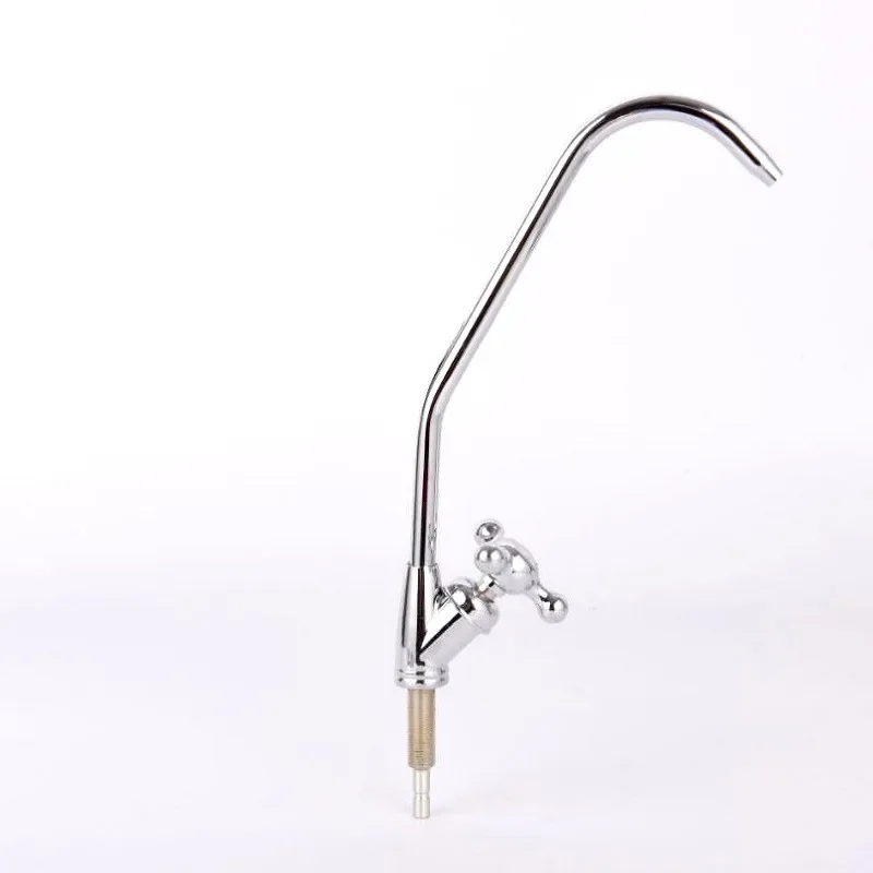 

Water Purifier Faucet Reverse Osmosis Drinking Water Filter Faucet External Chrome Plating 1/4"