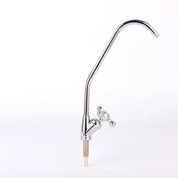 Water Purifier Faucet Reverse Osmosis Drinking Water Filter Faucet External Chrome Plating 1/4