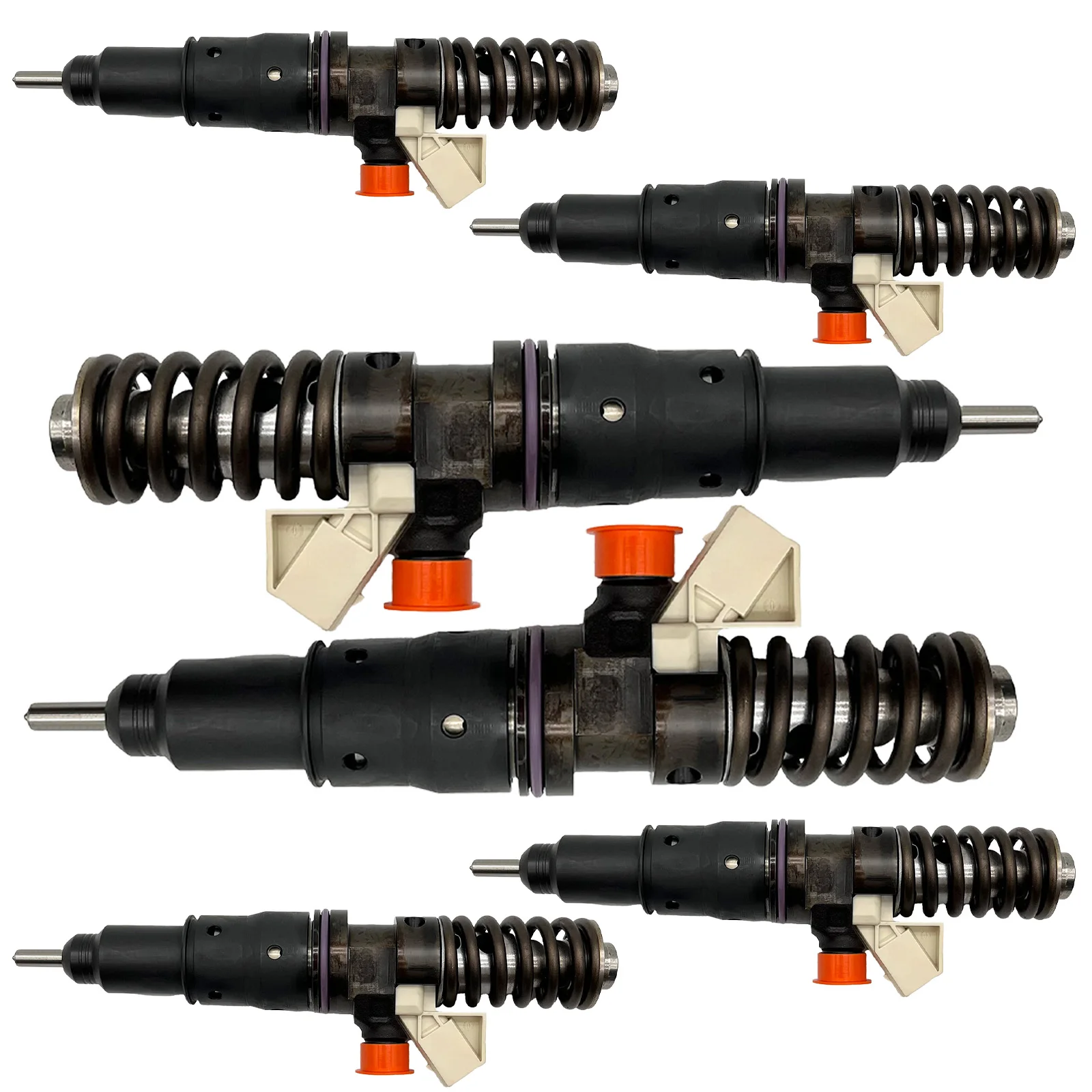 6PCS Fuel injector BEBE1R10002 Fits for Delphi F2E BEBJ Engine