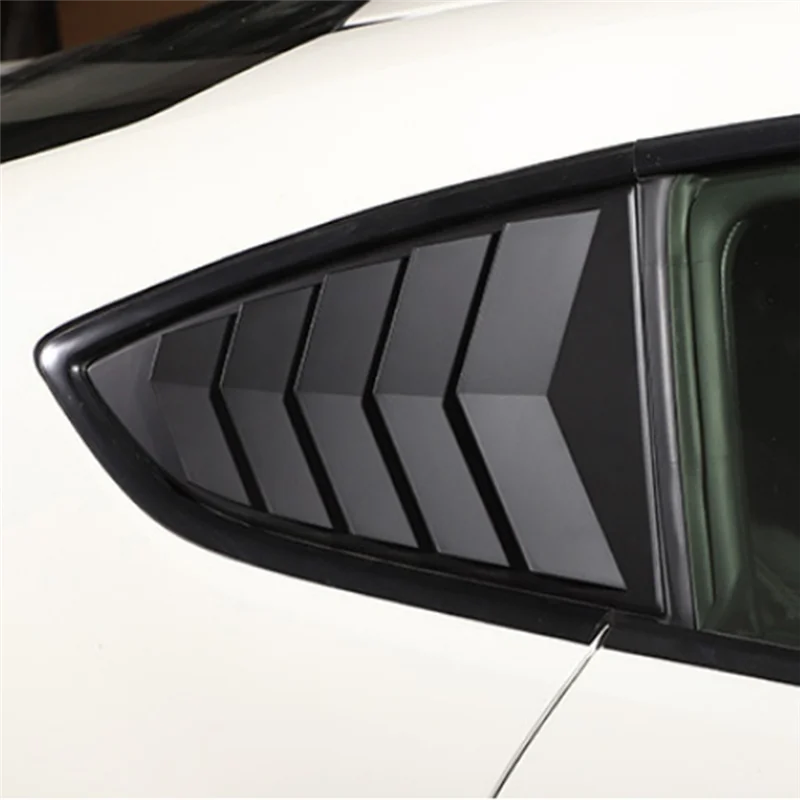 

Car Rear Triangle Blinds Windshield Sunshade For Subaru BRZ Toyota 86 2022+ Car Trim Parts Matte Black