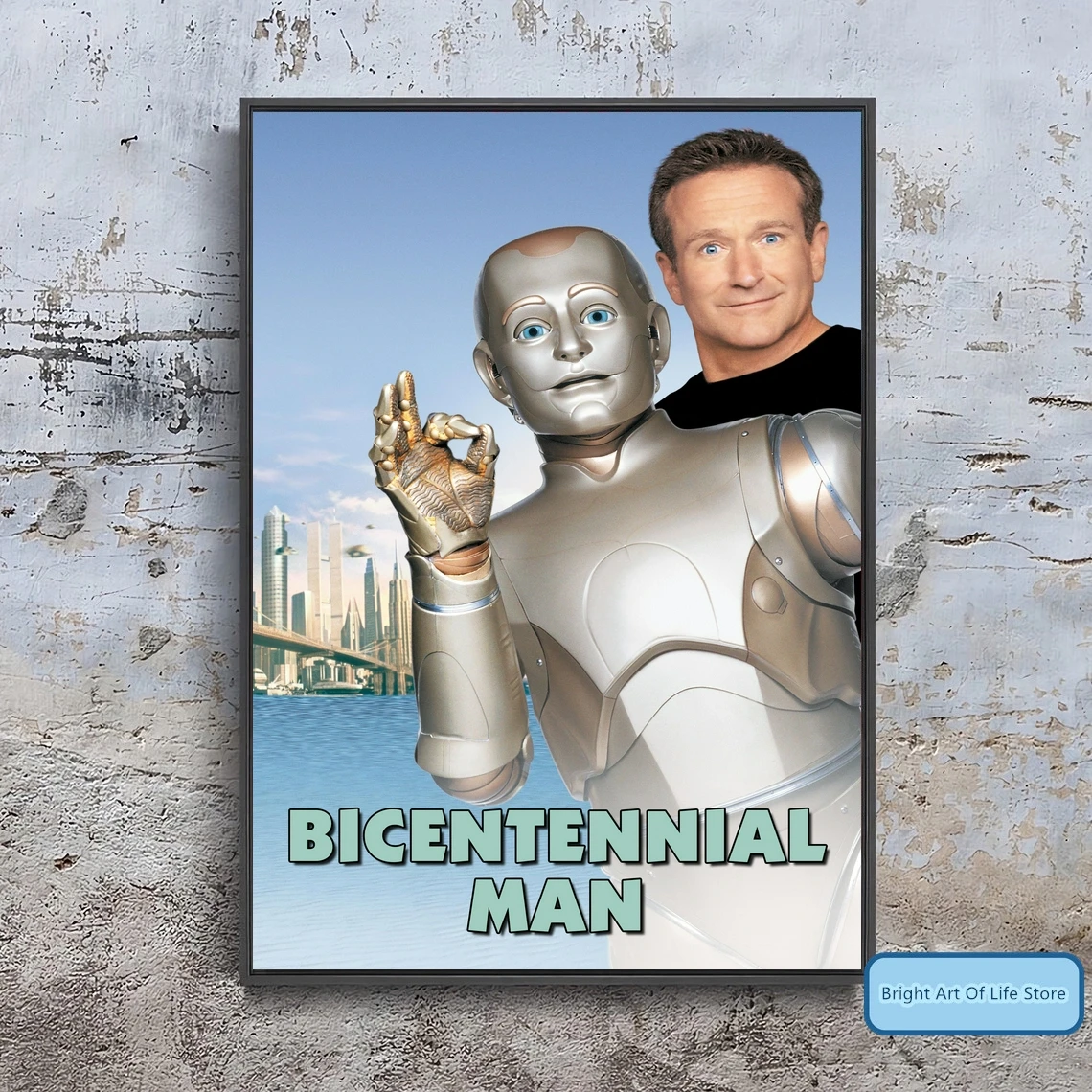 

Bicentennial Man (1999) Обложка для плаката из фильма фото печать на холсте настенное искусство домашний Декор (без рамки)