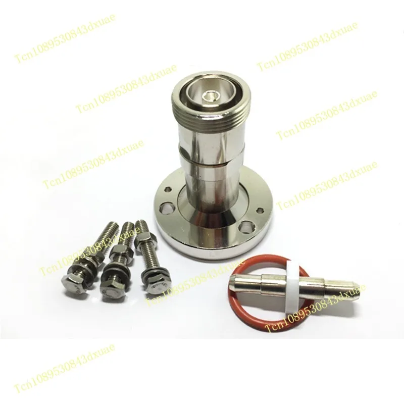 IF45/DIN-K adapter EIA7/8 flange to 7/16DIN female/L29 high power connector adapter