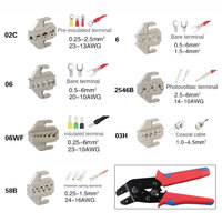 2024 new Crimping Tool Pliers Crimp Jaw Set,4mm slot jaws,SN-48BS/58B/02C/2546B/2549 /06/X6/06WF/03H,used for crimping terminals