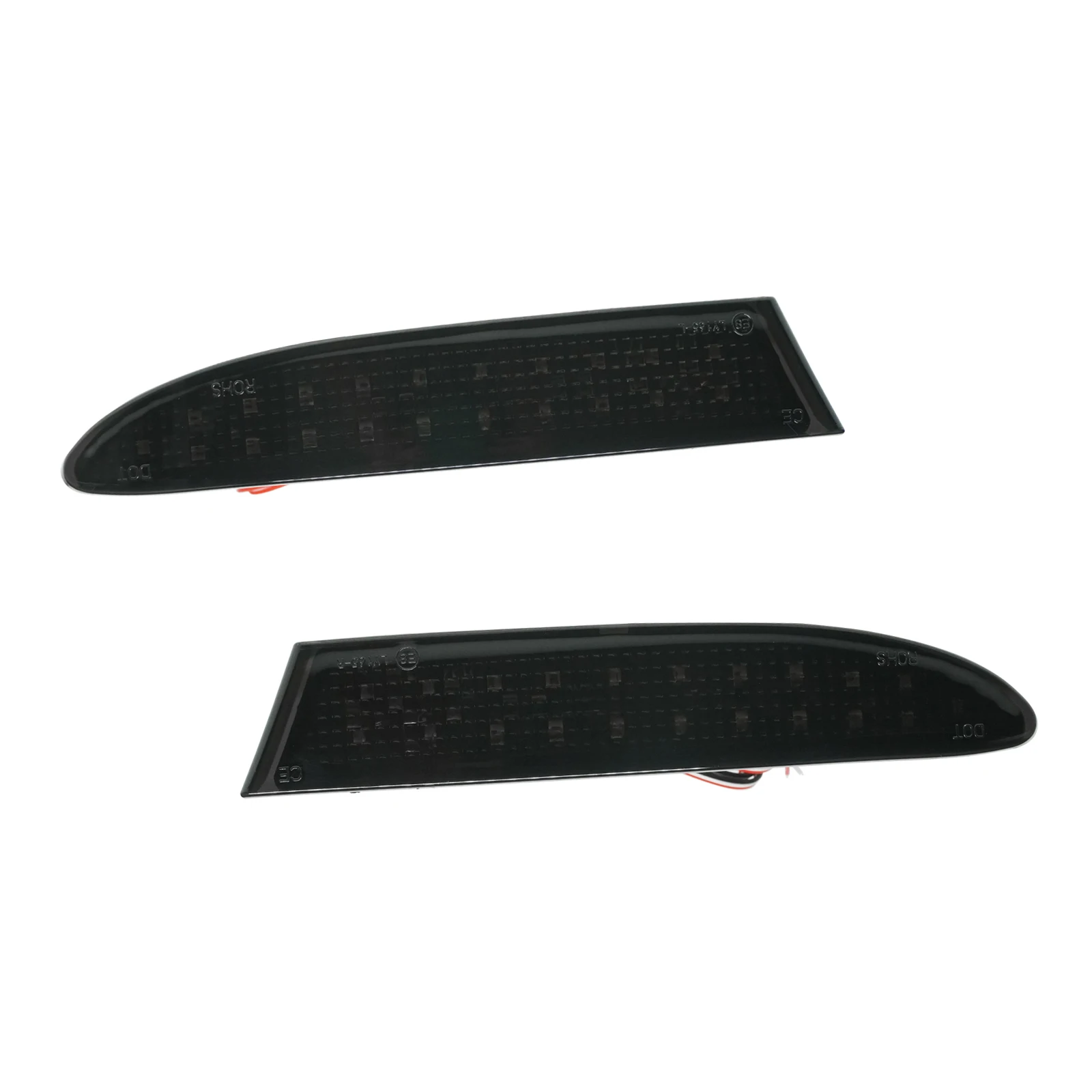 

Для BMW X3 F25 2011-14 L + R черные линзы светодиодный отражатель заднего бампера стоп-сигнал