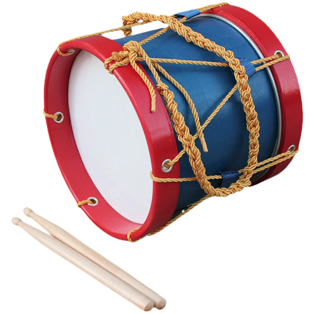 مجموعة أدوات قرع الطبل كمين مع أعواد لتعلم الموسيقى والتنسيق بين اليد والعين