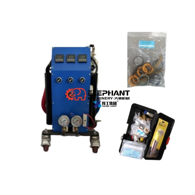 Pneumatic Driven High Pressure PU Foam Spraying Machine, Air Powered Polyurethane Insulation Equipment, Stable Sprayer Tool