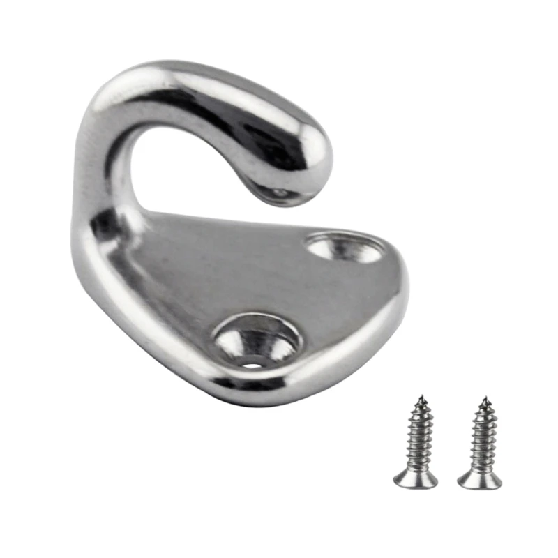 Stainless Steel 316 Marine Clips Boat for Fender Hooks for Ropes, Clip Hooks for Keychain, Dog Leashes, Camping